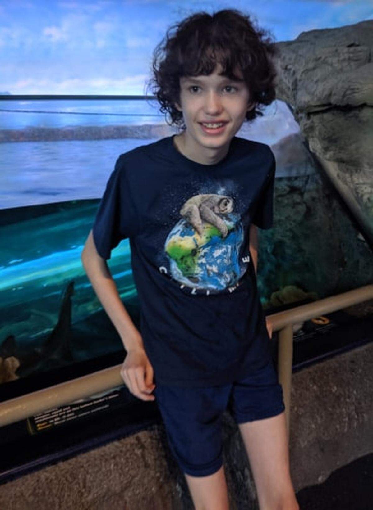 Braedan Sparlin, who has severe autism, pictured around 2013. Braedan, now 18, was taken into custody by S.C. Department of Social Services and has sat in a hospital more than a month. His mother Shawna Sparlin, who is homeless, was unable to access more recent pictures because they are in a storage facility she can’t afford to access.