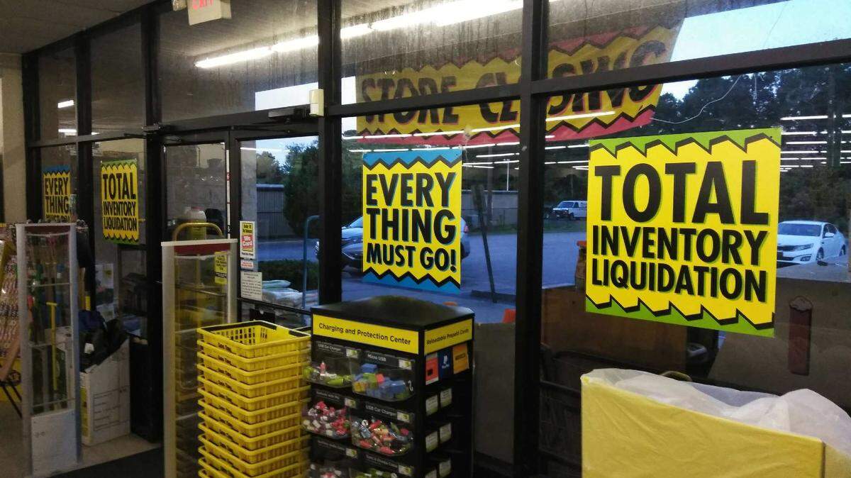 The Dollar General on Beaver Run Boulevard near the intersection of S.C. 544 and Highway 17 on Friday had a “Store Closing” banner hanging in front Friday.