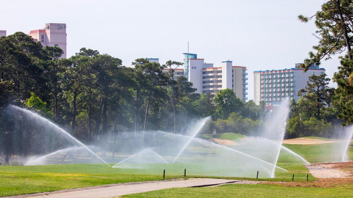 Pine Lakes Country Club golf course near the ocean in Myrtle Beach, SC. Vote for your favorite Myrtle Beach area golf course in 2024. Photo originally taken May 4, 2021.