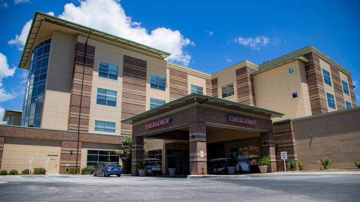 Tidelands Health Waccamaw Community Hopsital in Murrells Inlet Wednesday afternoon. | July 22, 2020.