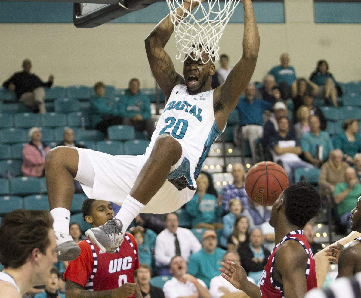Former Coastal Carolina basketball player Demario Beck is headed to England to play professionally.