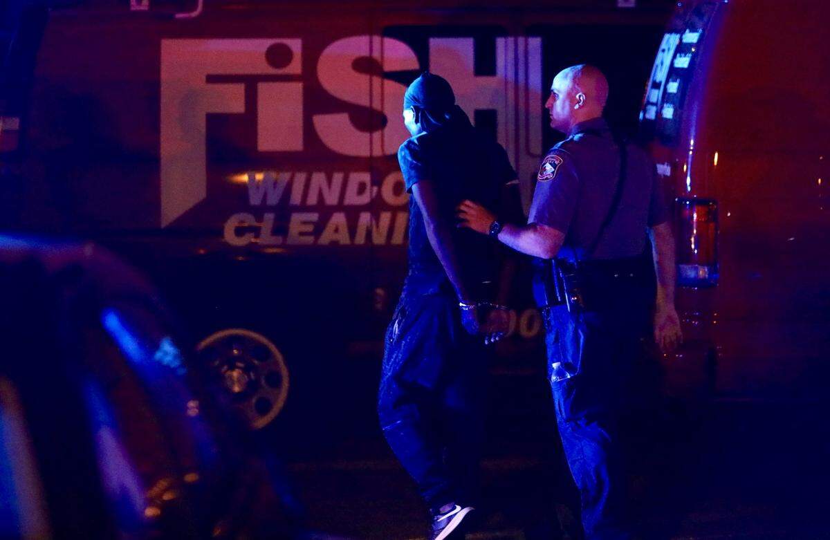 Horry County police took one man into custody near the scene of the shooting Friday night at Waccamaw Bingo.