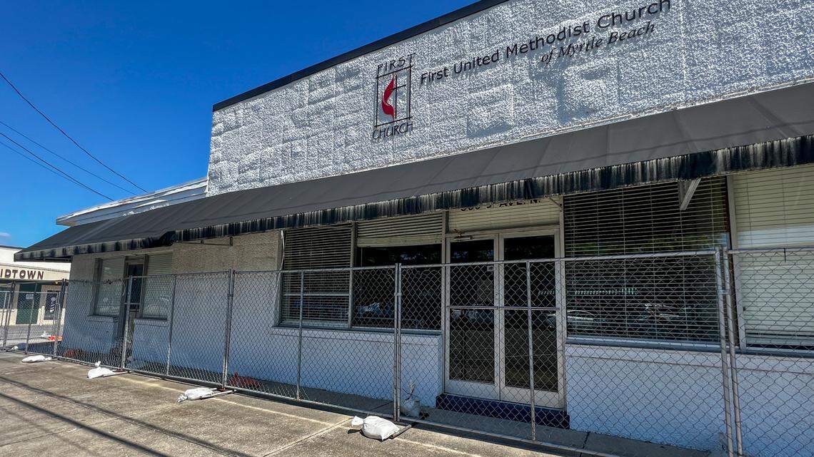 This downtown Myrtle Beach Church is tearing down the building. Opening new parking