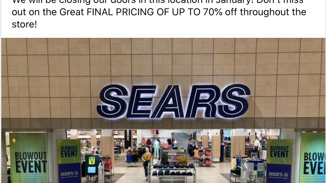 There’s one final sale before the Myrtle Beach Sears closes its store forever