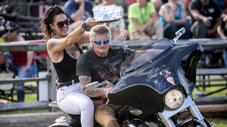 Sights at The Rat Hole during Harley Bike Week in Myrtle Beach