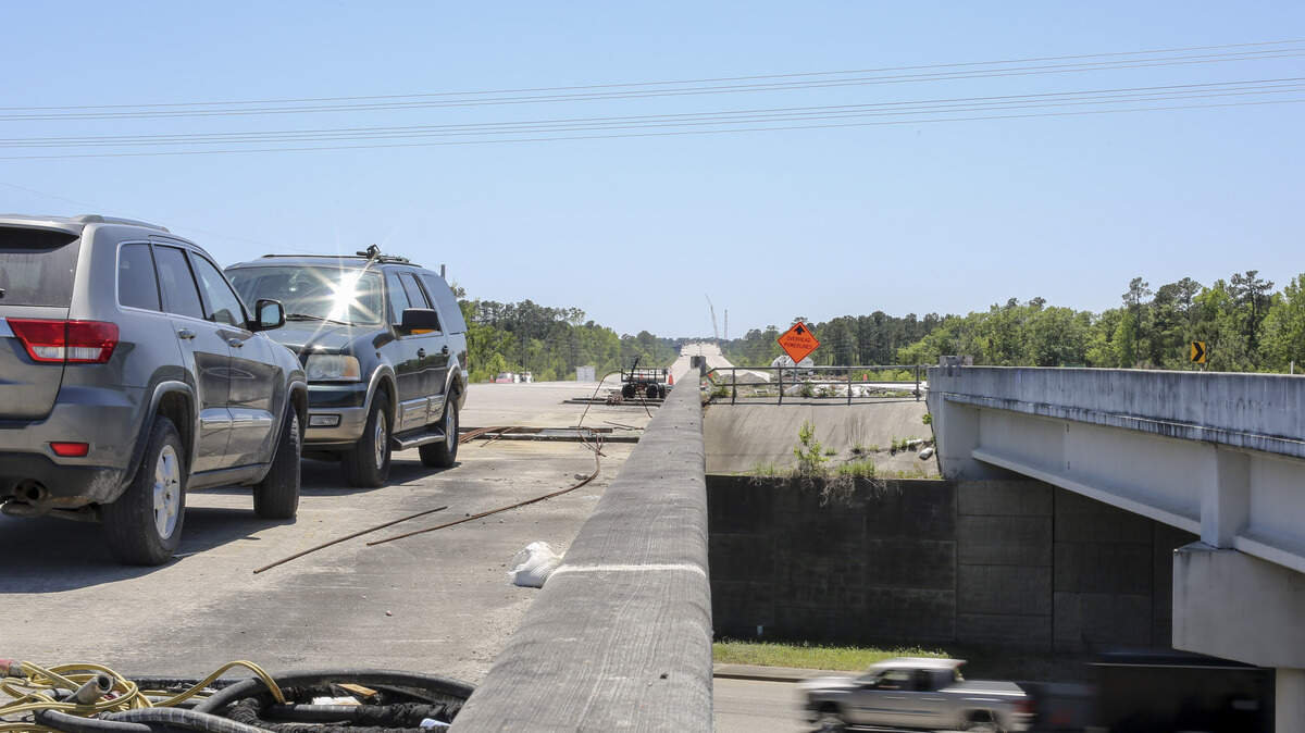 Construction takes place on Hwy. 31 in south Myrtle Beach, S.C. on April 30, 2018. A lawsuit was recently filed in Horry County over the delays.