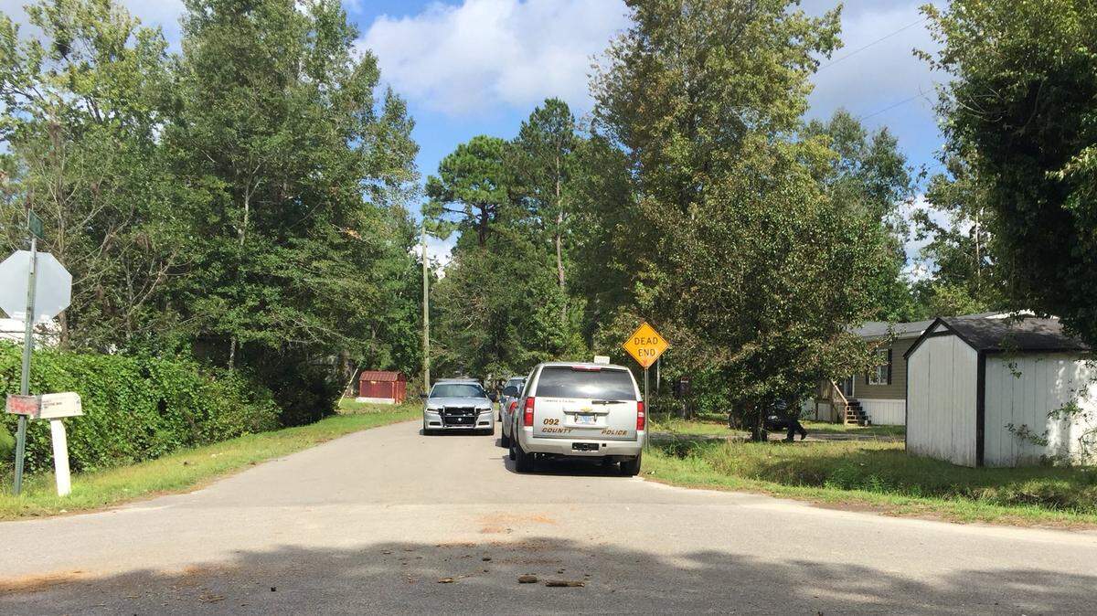 Horry County police were on the scene of a suspected burglary Thursday afternoon on Gardenia Lane.