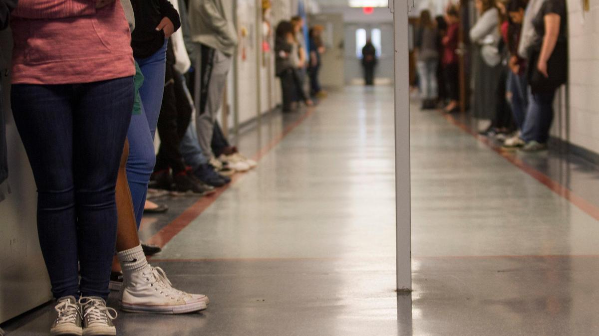 St. James High School students participated in a walkout in honor of the shooting victims of Stoneman Douglas High School in  Parkand , FL.