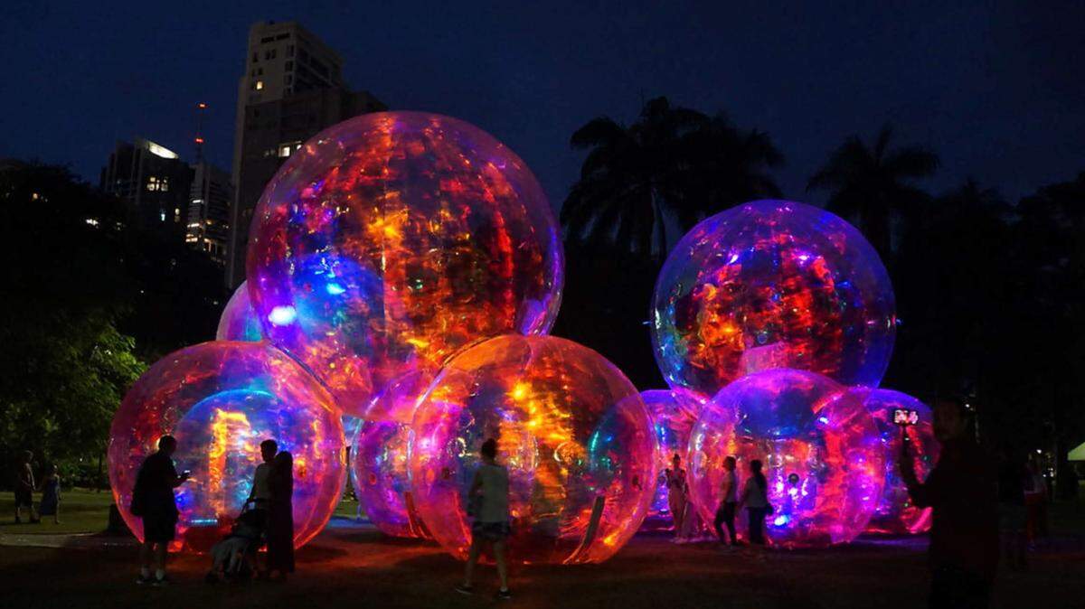 “Evanescent” is a new art exhibit coming to Broadway at the Beach in the Grand Strand as part of “Illumination Park: An Art Experience.”