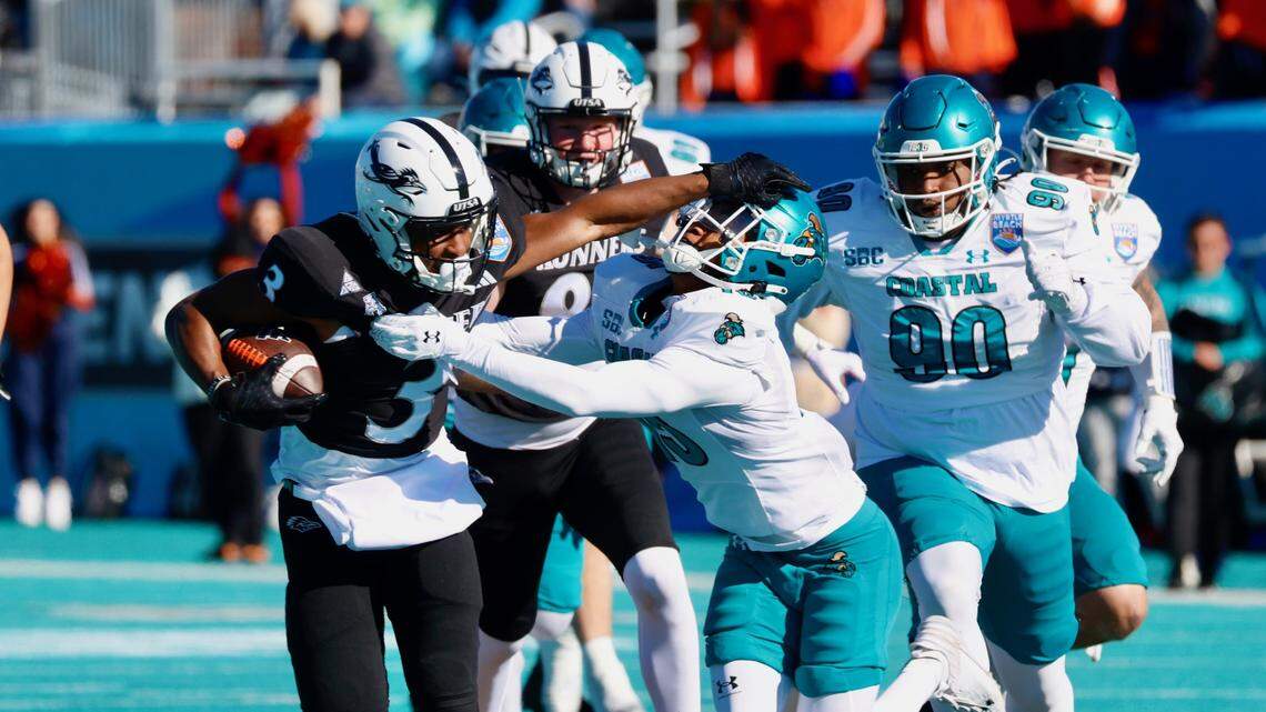 Penalties, penalties and more penalties. CCU blown out in Myrtle Beach Bowl by UTSA