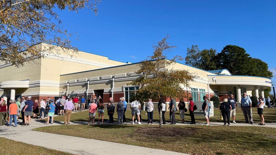 Myrtle Beach sees more than 40,000 early voters. Where are the longest & shortest lines?