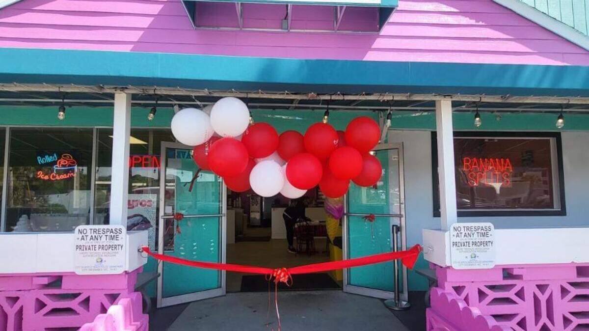 An ice cream shop has reopened in Myrtle Beach after they unexpectedly had to leave their previous spot last year due to the owner of the property selling.