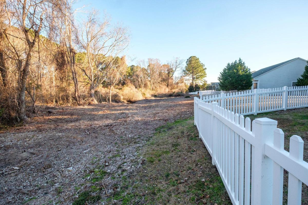 Residents living along Whooping Crane Lane in Barefoot Landing in North Myrtle Beach, S.C. are concerned with recent land clearing close to their homes. A narrow strip of timbered forest separates the homes from U.S. Highway 31, and residents say they’ve notice increased noise pollution since trees have been cut along the borders of their property. February 09, 2022.