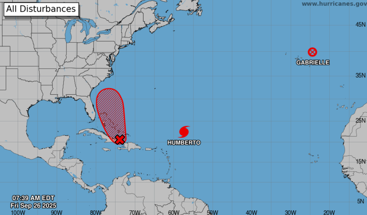 Hurricane Humberto and and Tropical Storm Imelda are brewing in the Atlantic.