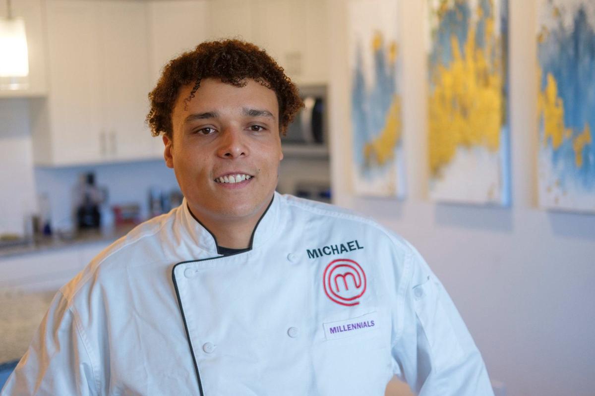 “Master Chef” finalist Michael Leonard talks about his experiences filming the show at his Myrtle Beach area apartment. Sept. 17, 2024.