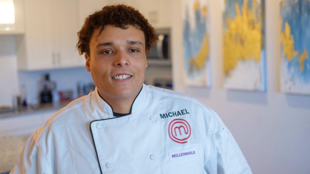 “Master Chef” finalist Michael Leonard talks about his experiences filming the show at his Myrtle Beach area apartment. Sept. 17, 2024.