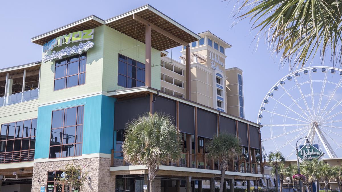 Riptydz has answered a lawsuit by neighboring hotel, the Holiday Pavilion, over alleged noise violations from the Myrtle Beach grill. 
Aug. 6, 2018.
