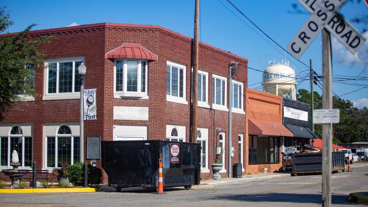 Loris City Hall is likely uninhabitable for at least a year, according to its city administrator, after Tropical Storm Florence caused a portion of its roof to collapse and inundate the building with water.