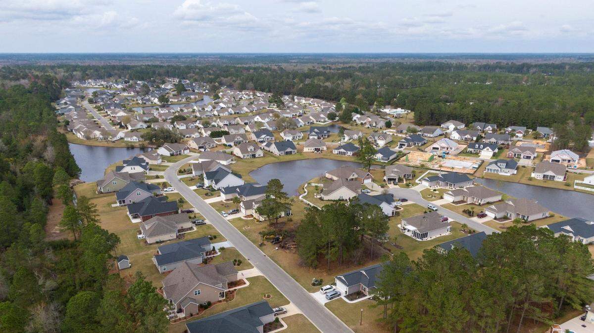 The Hillsborough neighborhood, was one of the first of many new home subdivision to be built as the S.C. 90 corridor is experiencing rapid growth. South Carolina Highway 90 is getting more congested with new home subdivisions cropping up at a rapid rate. March 25, 2021.