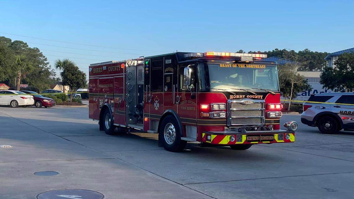 Horry County Fire Rescue responded early Tuesday morning to a deadly accident at a Little River business involving a pedestrian. Horry County Police are investigating.