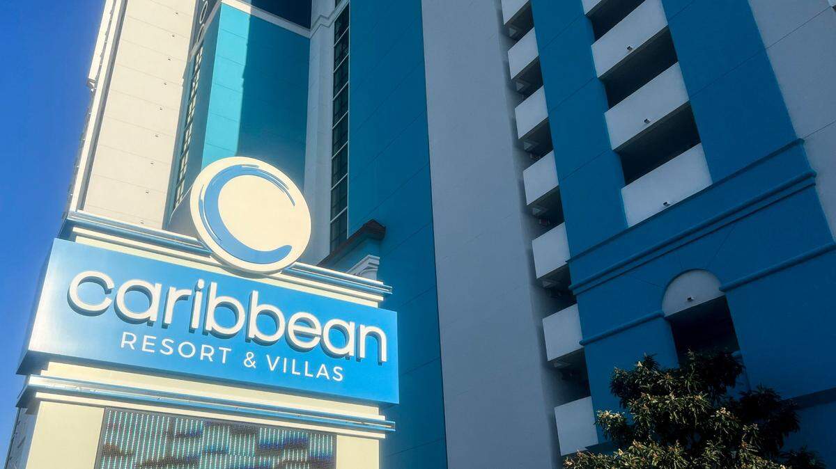 The Caribbean Resort and Villas on North Ocean Boulevard in Myrtle Beach. December 12, 2022.