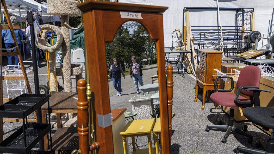 This Garden City sale is held once a year. It’s been a thrifters’ paradise for 25 years