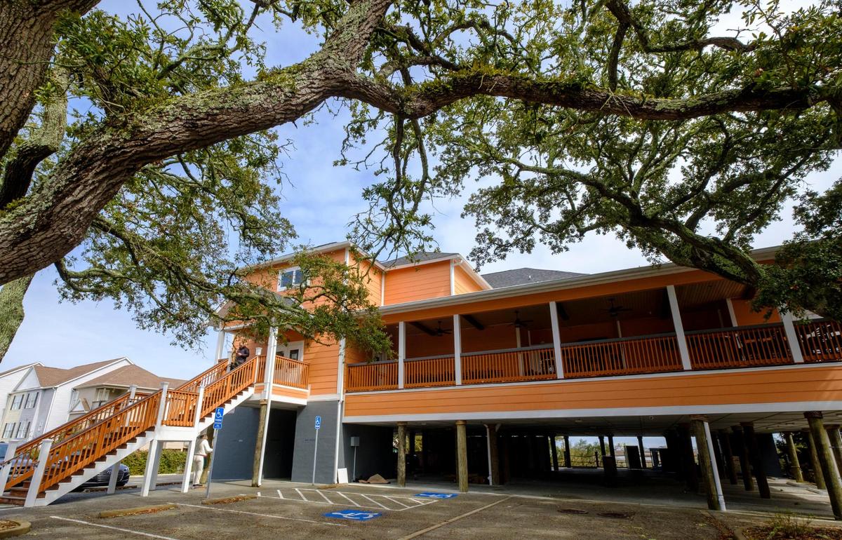 The Roca Roja Cantina, a Mexican restaurant, featured two floors and an expansive patio space, as well as views of the marsh in Cherry Grove. TSN March 3, 2021 File.