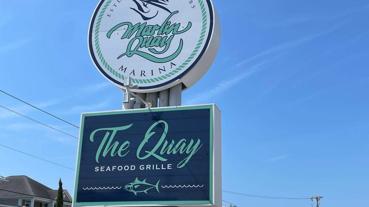 The Marlin Quay Marina has opened a new restaurant on the top two floors and plans to serve fresh fish straight from the dock.