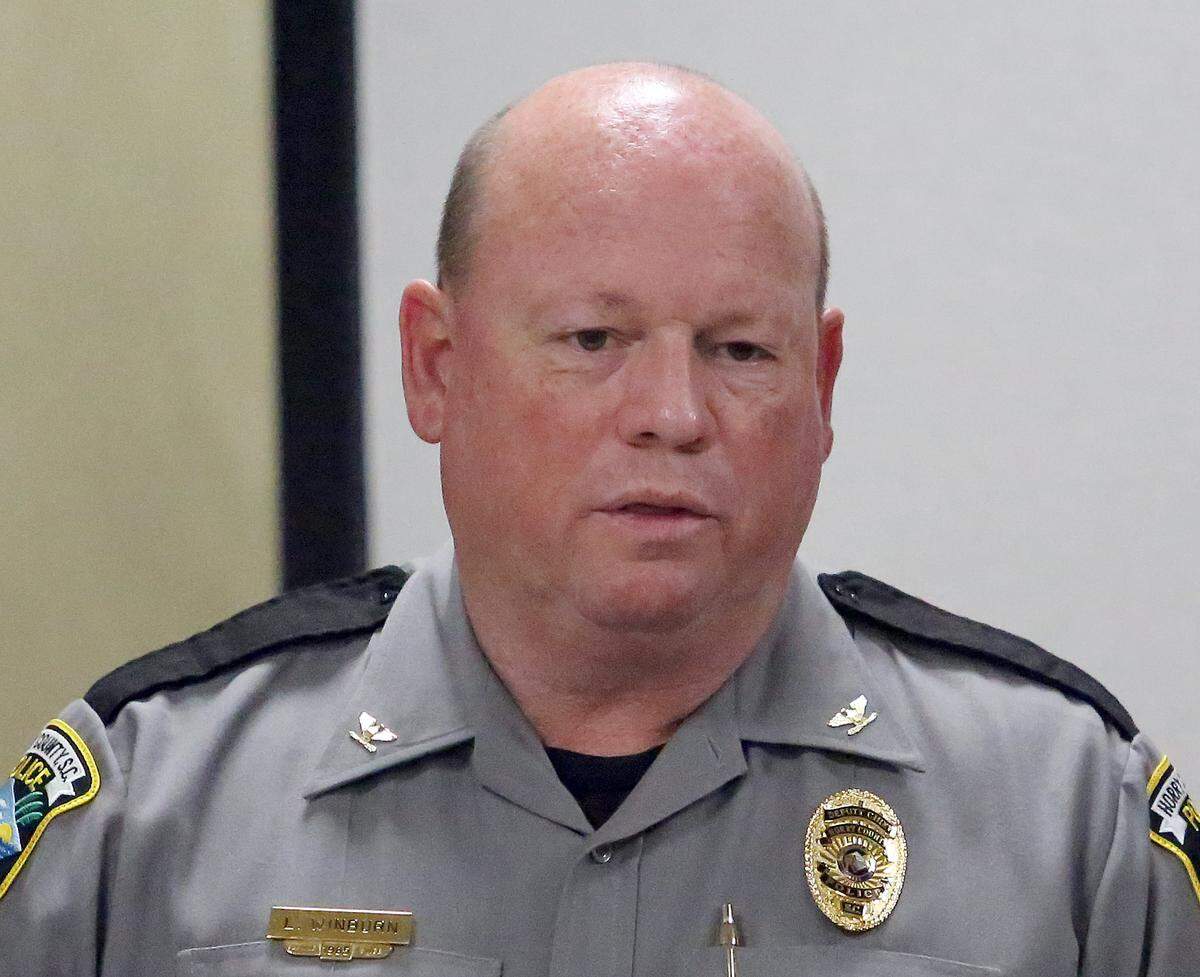 Deputy Chief Lance Winburn retired after an Internal Affairs investigation found he violated Horry County Police policy.