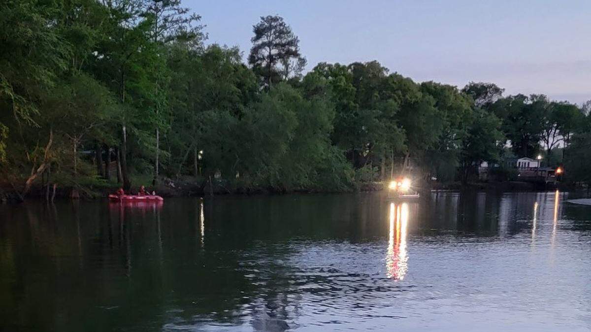 A missing person was recovered from the river near Highway 9 in Nichols Tuesday night, police said.