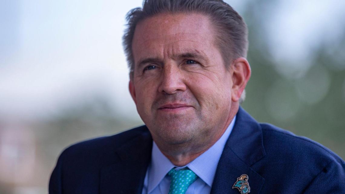 New Coastal Carolina president Michael T. Benson tests positive for the coronavirus