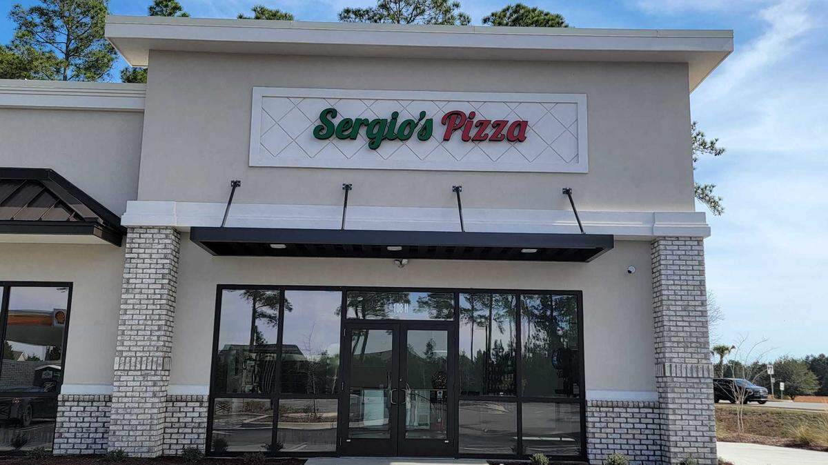 Sergio’s Pizza in Carolina Forest opened to the public on Feb. 19, 2025.