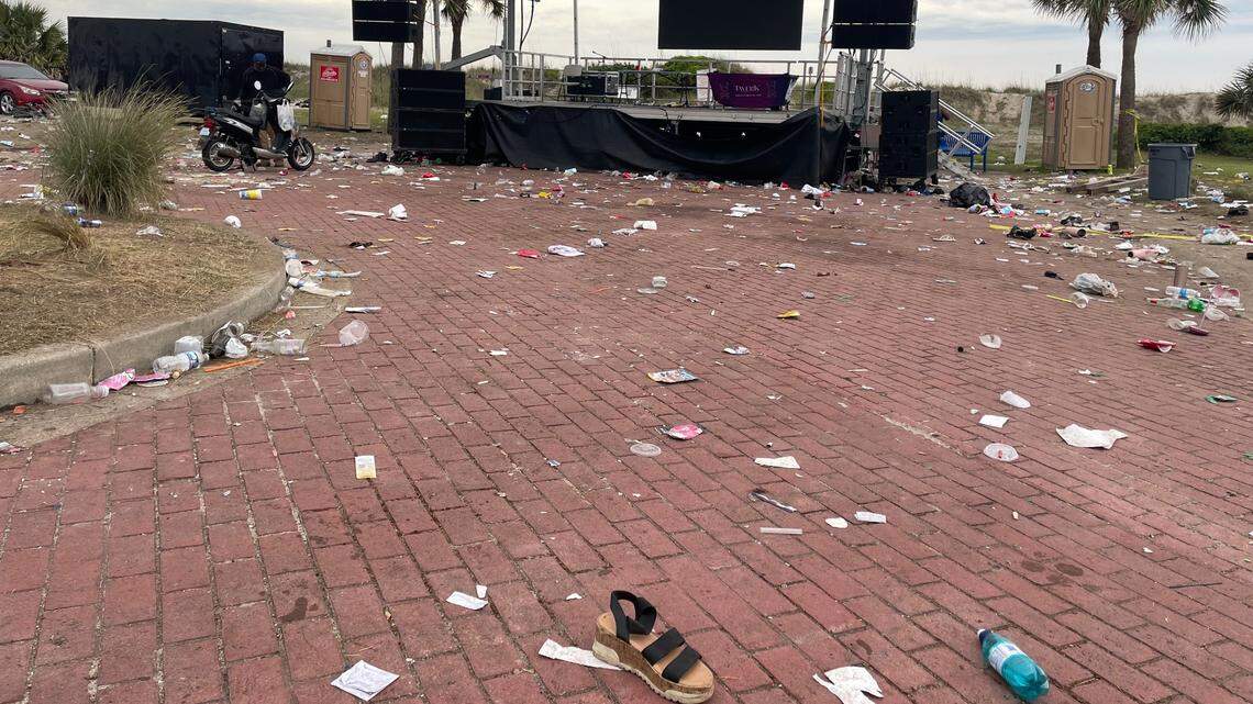 Update: 12 hospitalized after fights cause panic at Atlantic Beach Bike Week