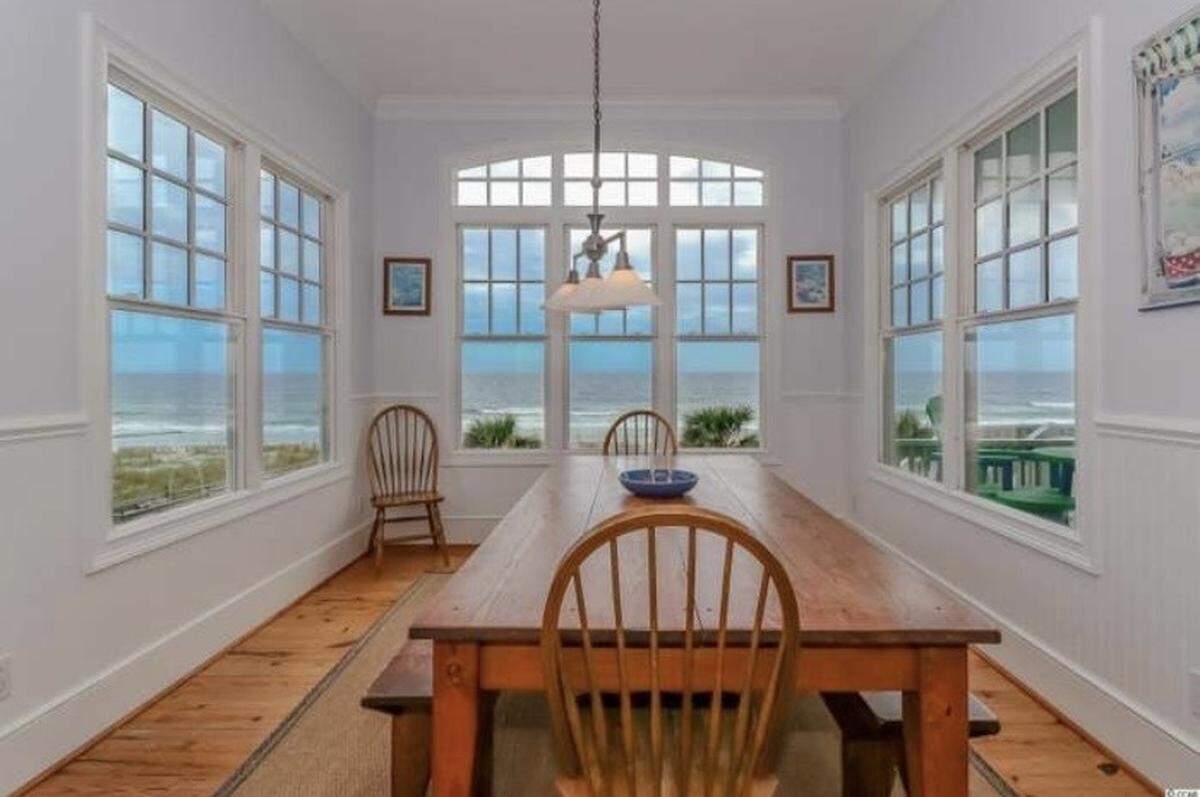 The home is for sale in Garden City on South Waccamaw Drive.
