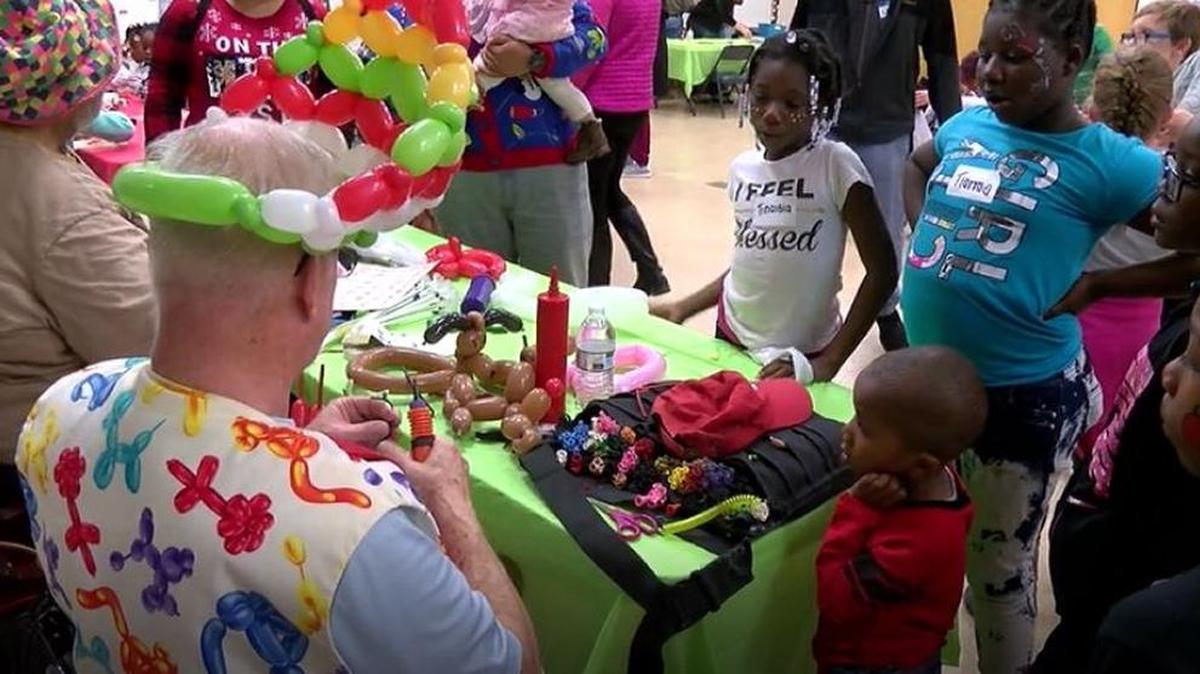 The HCSO partnered with Ignite Church to host a Christmas party for children who have parents incarcerated.