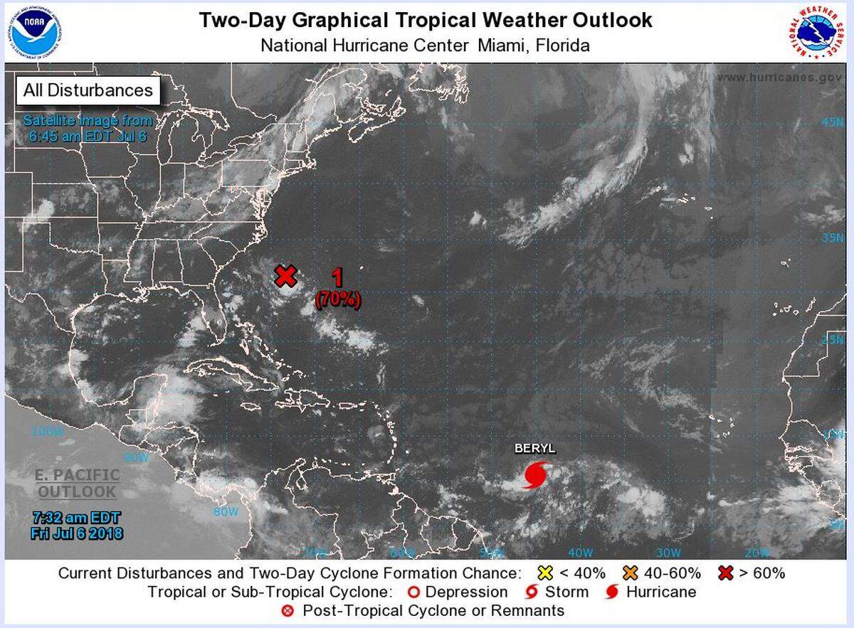 Screen grab from National Hurricane Center