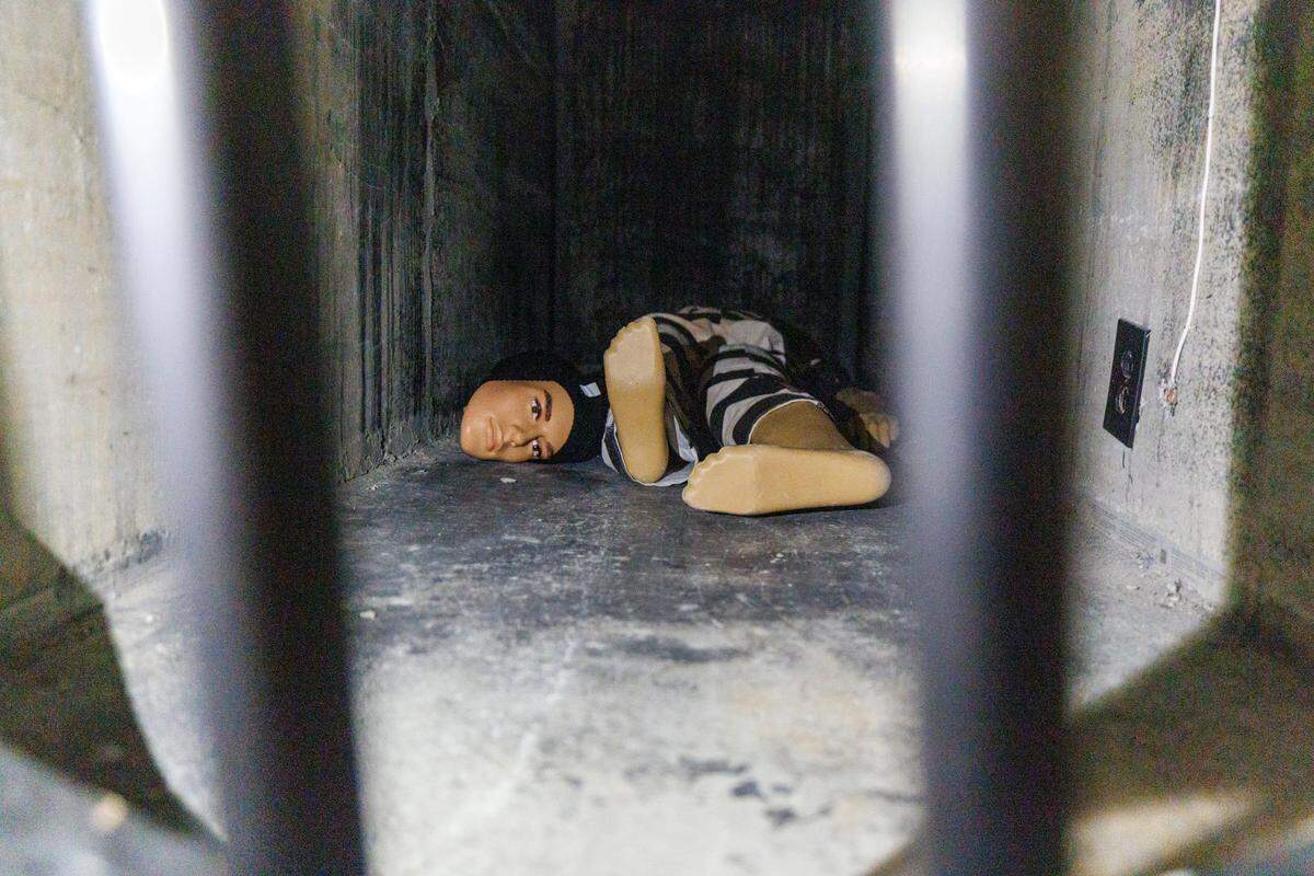 Inside the “Prison Break” game at The Escape Game. The Escape Game at Broadway at the Beach in Myrtle Beach, SC, host five different scenarios where players rush to solve puzzles and clues to escape their environment in less than an hour. Most players fail the challenge but enjoy the attempt. Thursday, March 27, 2025.