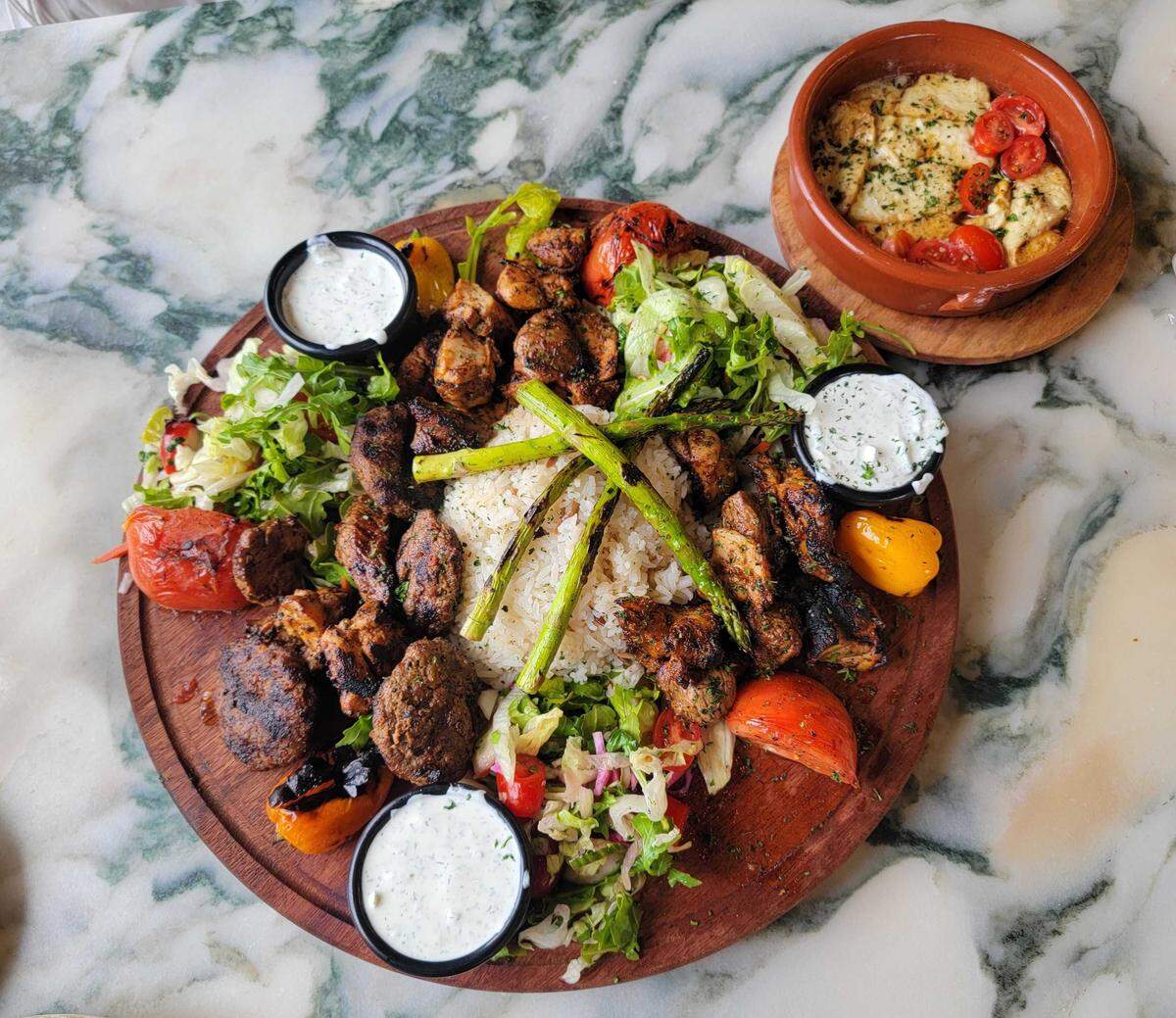 Zeytin is known for Mediterranean-style brunch dishes, cocktails and sweet treats.