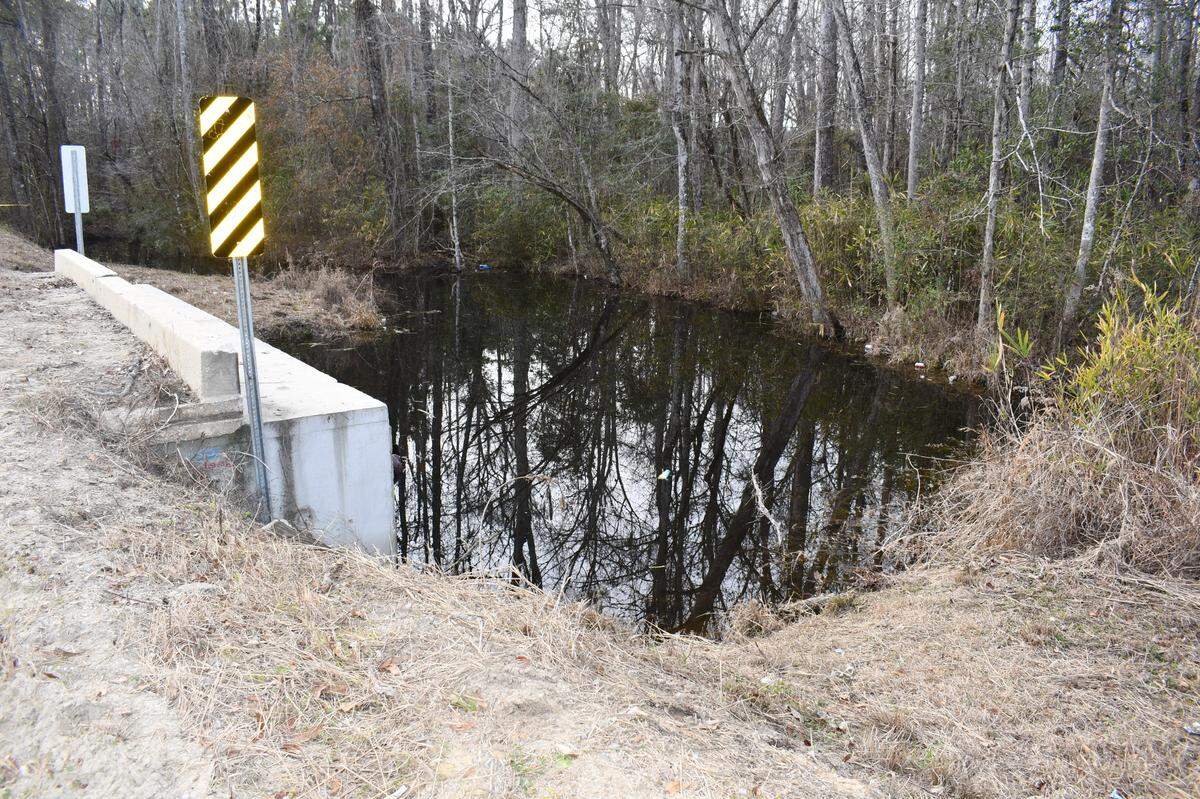 Photos released by the Horry County 15th Circuit Solicitor’s office show the location where Soles was found near Galivants Ferry.