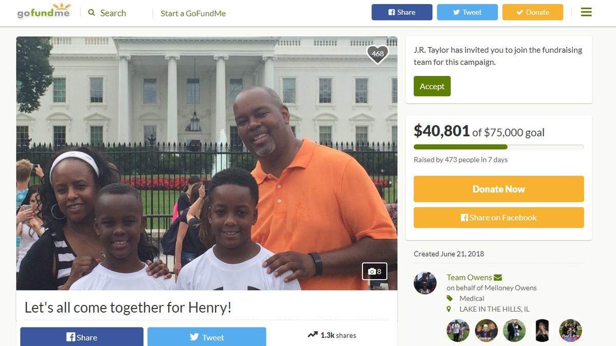 A GoFundMe page was created to help the man who lost both legs following an ocean rescue in Myrtle Beach in June.