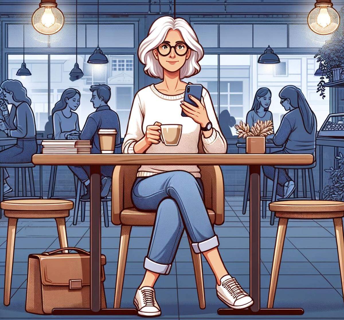This is a representation of what a reader looks like in 2024.