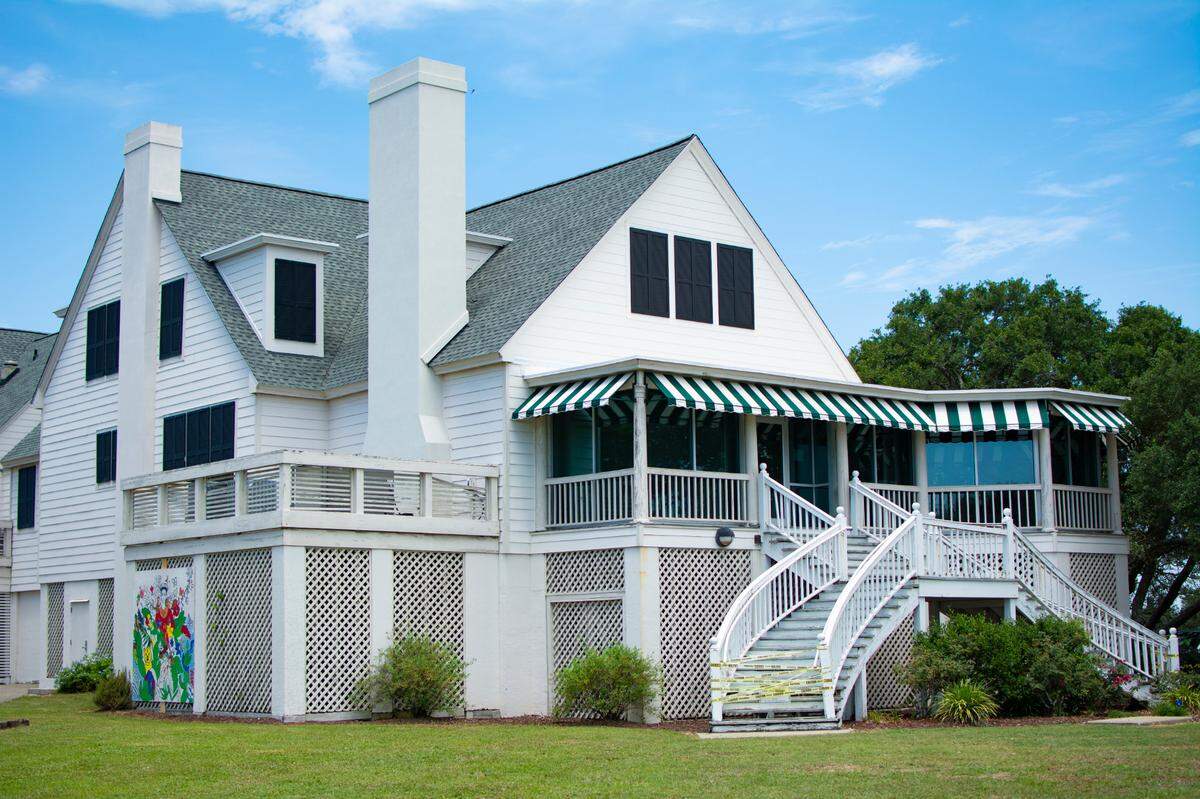 The Myrtle Beach Art Museum is located inside the Springmaid Villa, a mansion that was built in 1924.