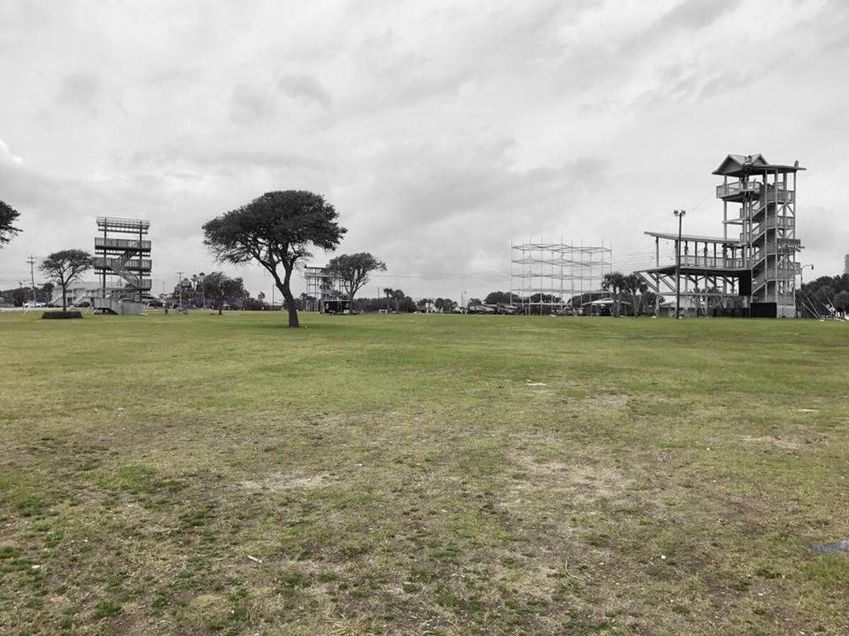The former Pavilion Amusement Park site has sat empty since 2007 when the park was demolished.