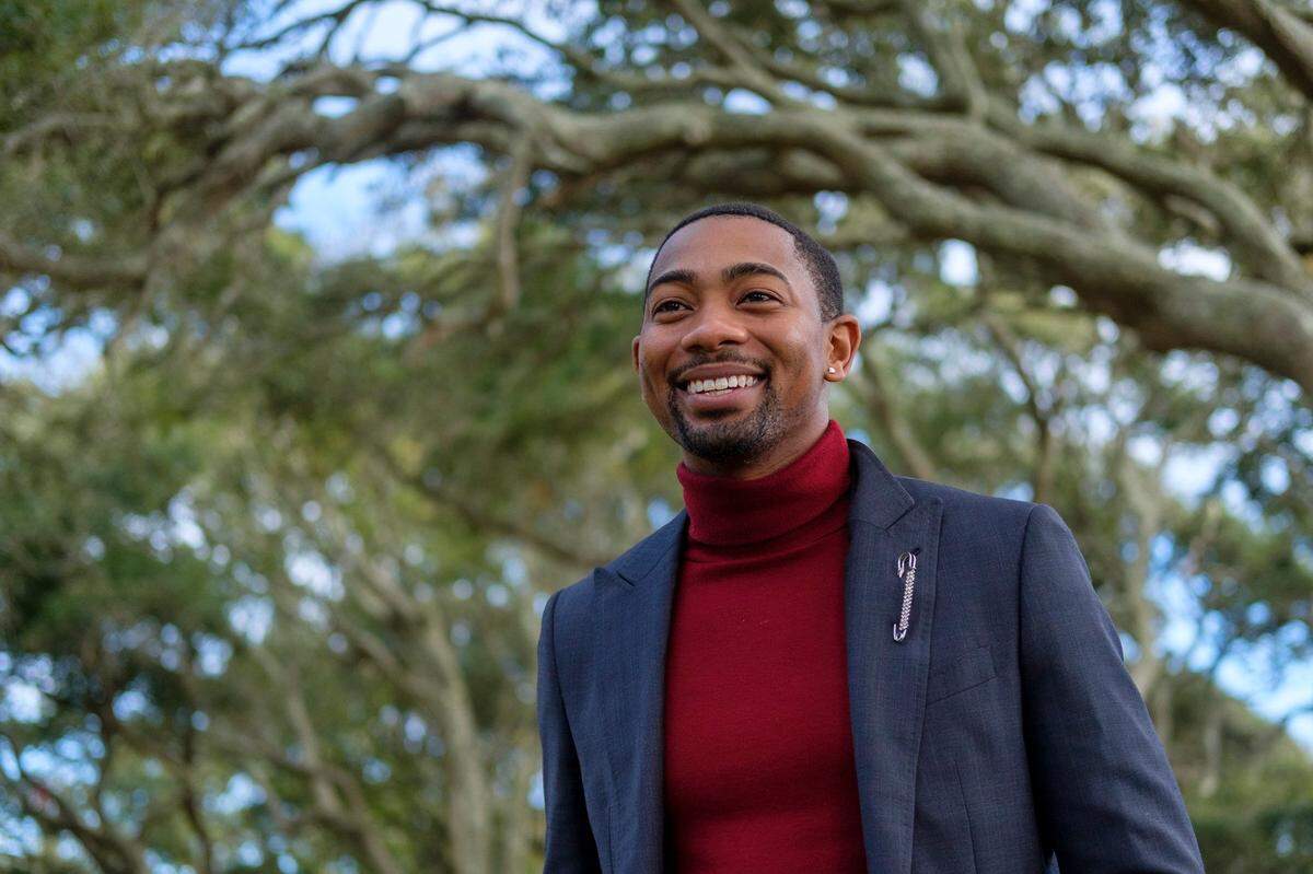 Actor David L. Rowell talks about his roll in the movie “Christmas in Carolina.”