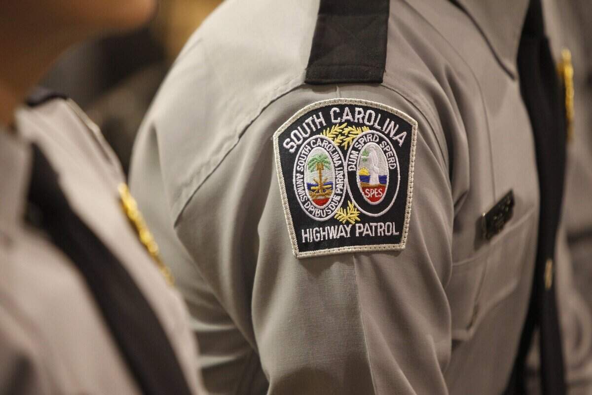 A South Carolina Highway Patrol badge.