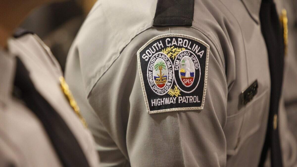 A South Carolina Highway Patrol badge.