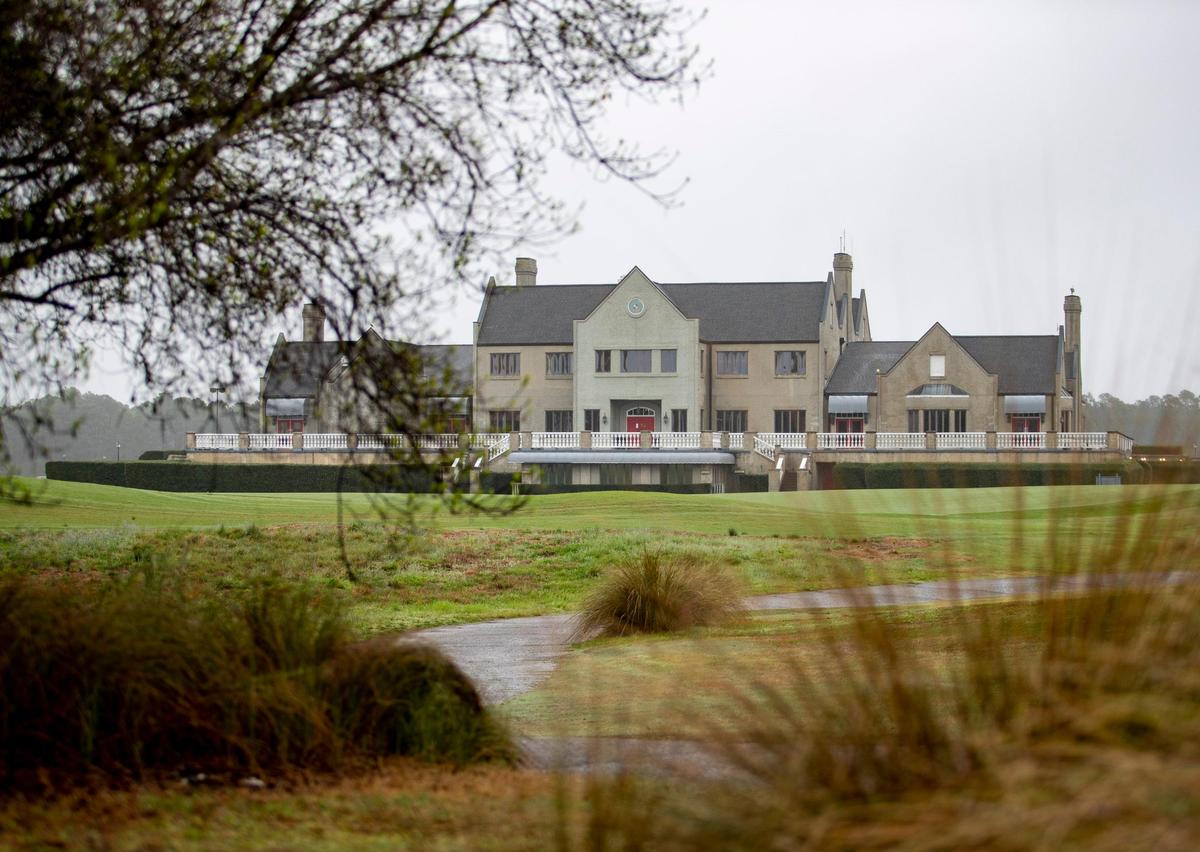 The Legends Golf Resort clubhouse in Myrtle Beach on March 24, 2020.
