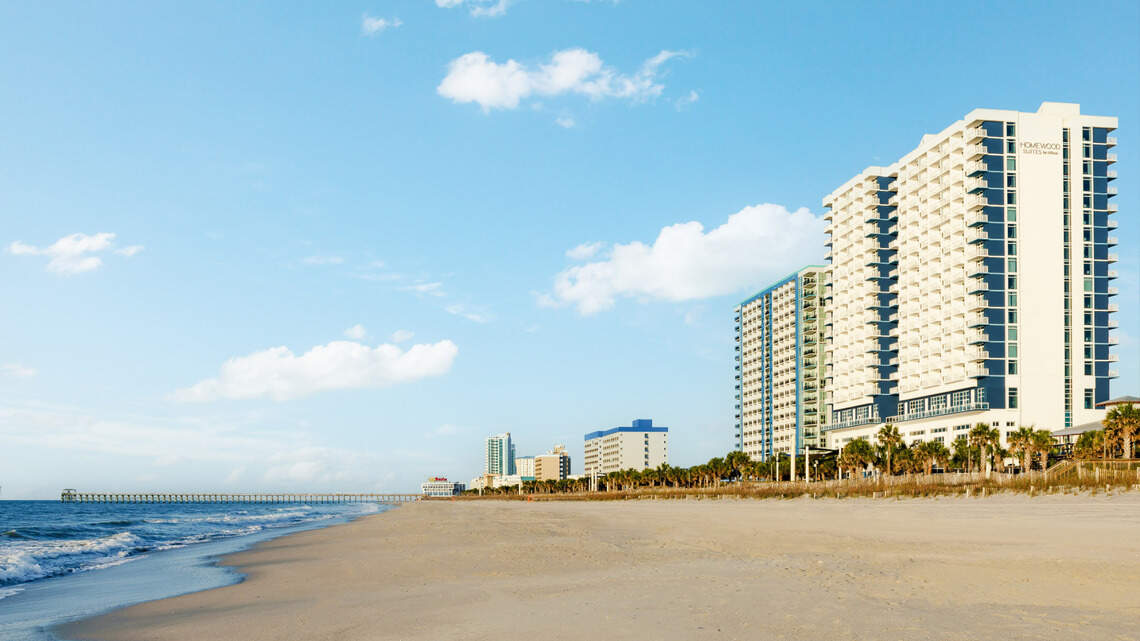 Oceanfront Myrtle Beach hotel rebrands as Hilton property. See how it looks now
