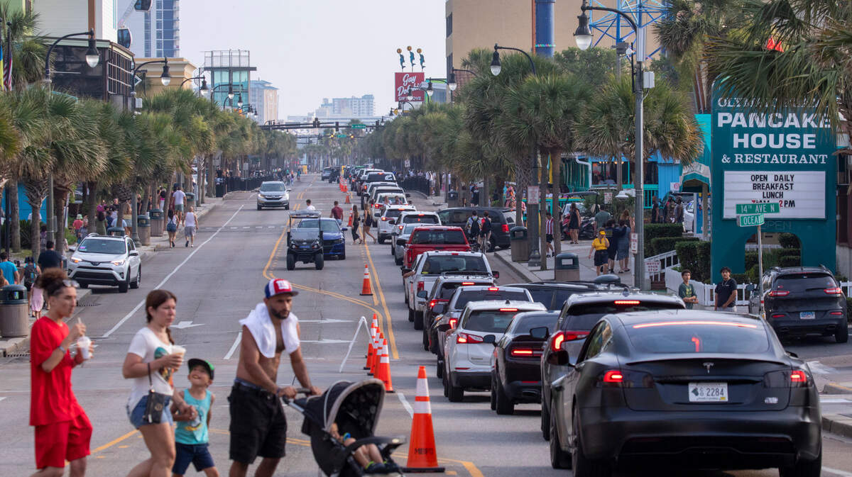 Myrtle Beach is expecting an influx of visitors for the holiday.