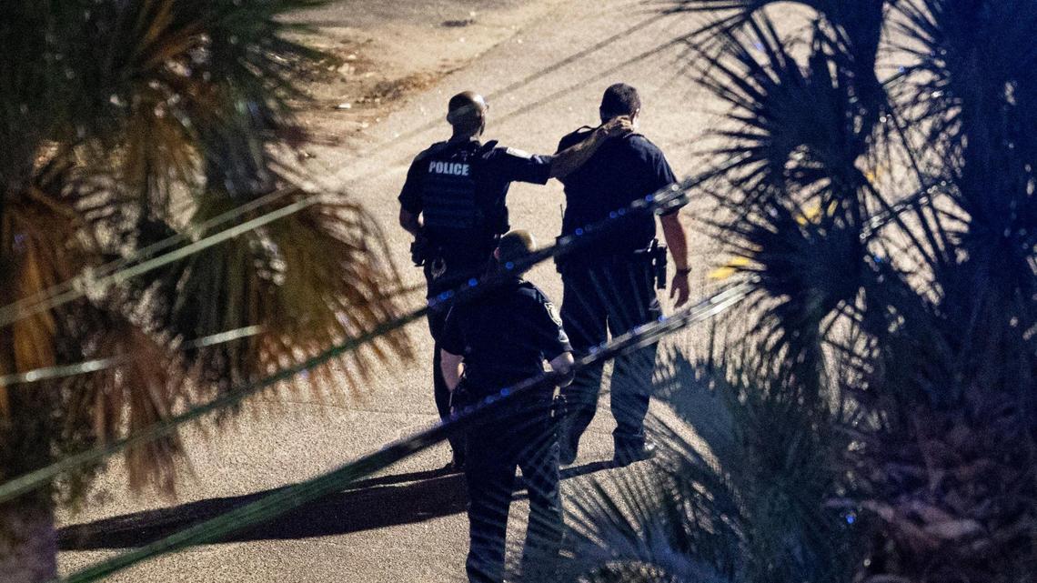 Myrtle Beach police officer shot and killed near Yaupon Drive, suspect also killed